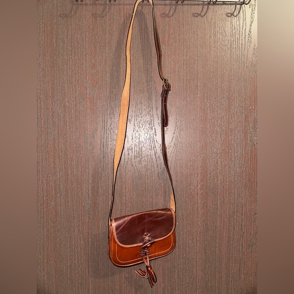 Handbags - Vintage Brown Leather Saddlebag